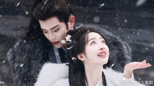 他俩是有雪景牛逼症吧！CP感太绝了！｜《长乐曲》丁禹兮x邓恩熙
