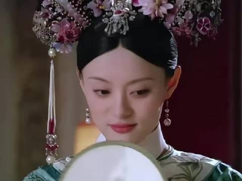 孙俪好六夜红毯疑似cos甄嬛传熹妃