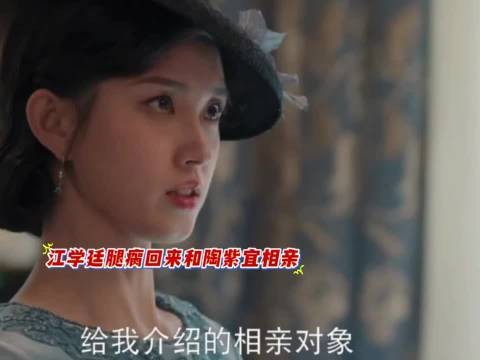 江学廷腿瘸回来和陶紫宜相亲，开启复仇计划 玉簟秋