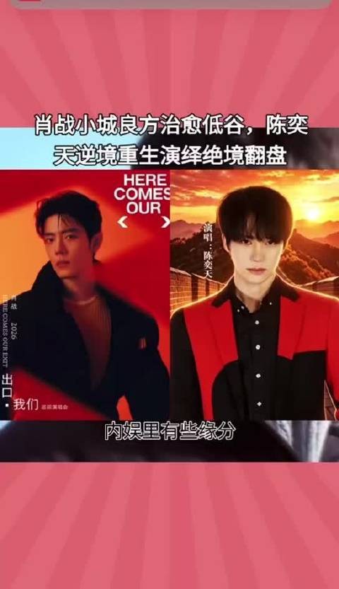 肖战小城良方治愈低谷,陈奕天逆境重生低谷翻盘