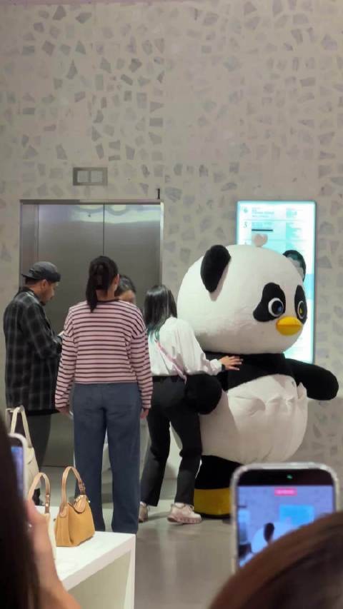 最近可能有去上学了 见到外国人还会说excuse me
