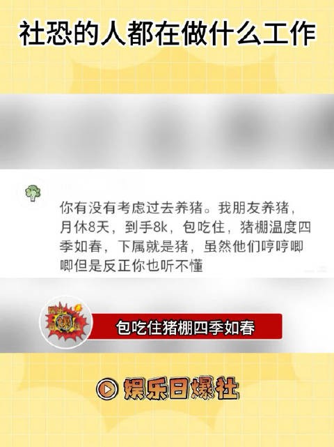 档案管理看墓地养猪，这些工作不用和人打交道